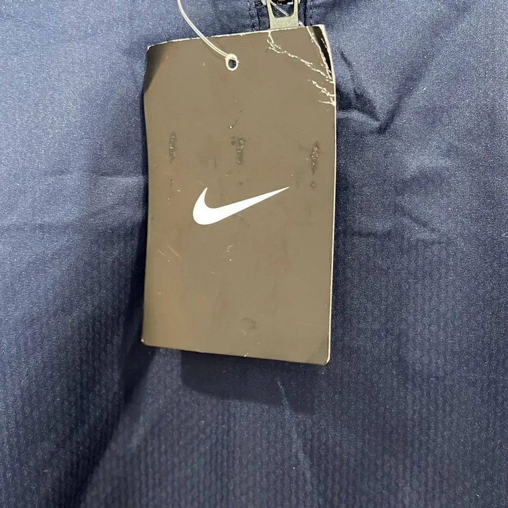 Nike Men’s Pullover 1/4 Zipper Shirt Jacket Blue Sz.S NWT